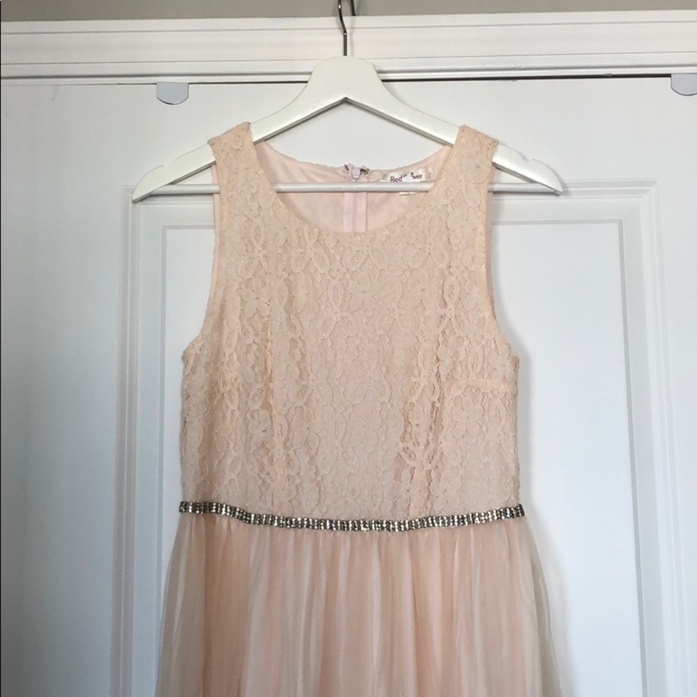 Red Clover Maxi dress